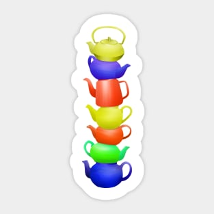 Teapots Sticker